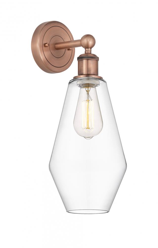 Cindyrella - 1 Light - 7 inch - Antique Copper - Sconce