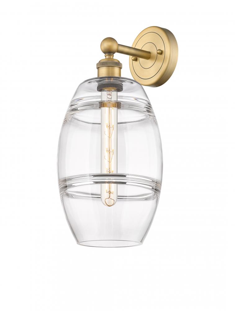 Vaz - 1 Light - 8 inch - Brushed Brass - Sconce