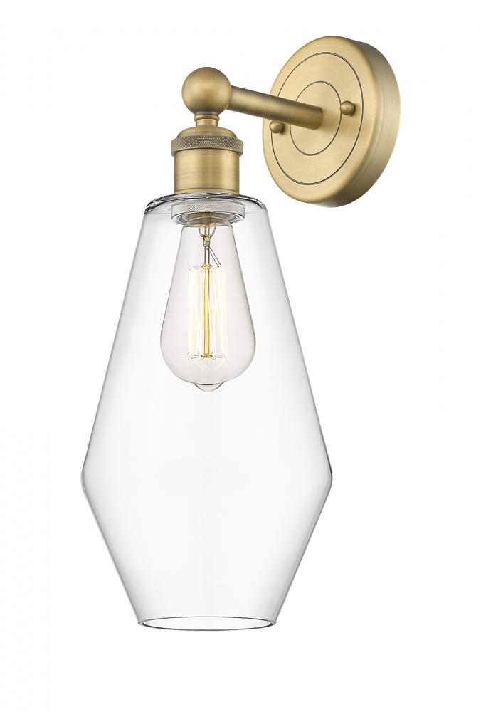 Cindyrella - 1 Light - 7 inch - Brushed Brass - Sconce