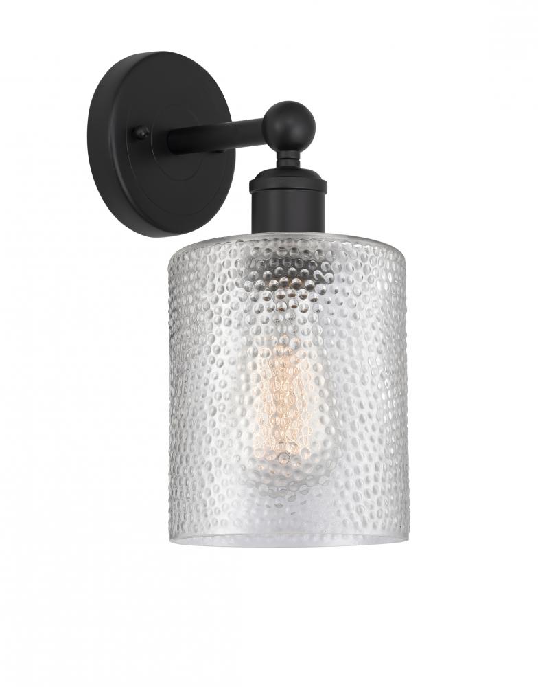 Cobbleskill - 1 Light - 5 inch - Matte Black - Sconce