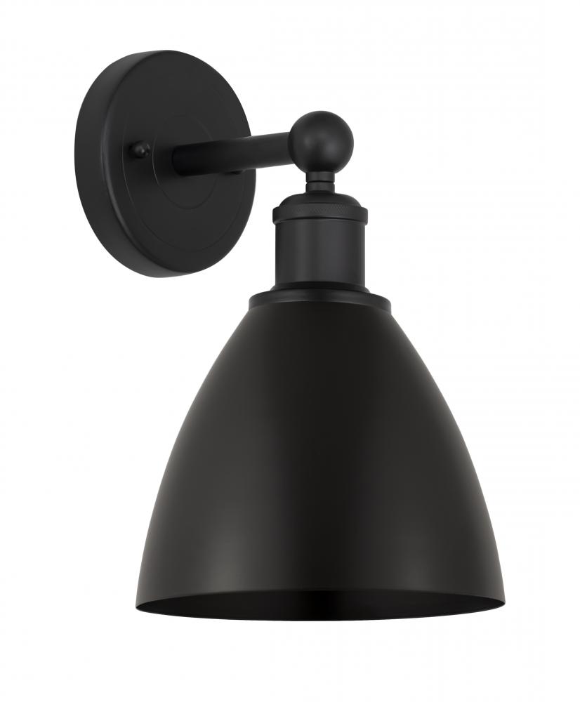 Bristol - 1 Light - 8 inch - Matte Black - Sconce