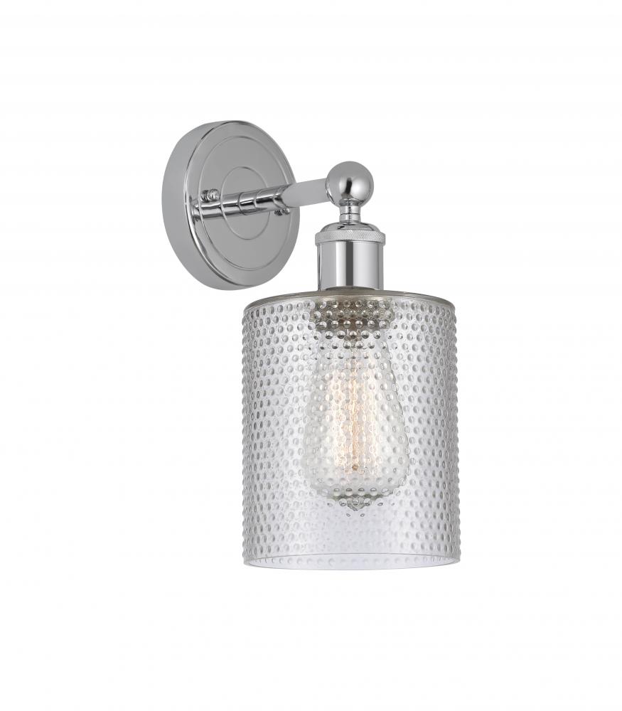 Cobbleskill - 1 Light - 5 inch - Polished Chrome - Sconce