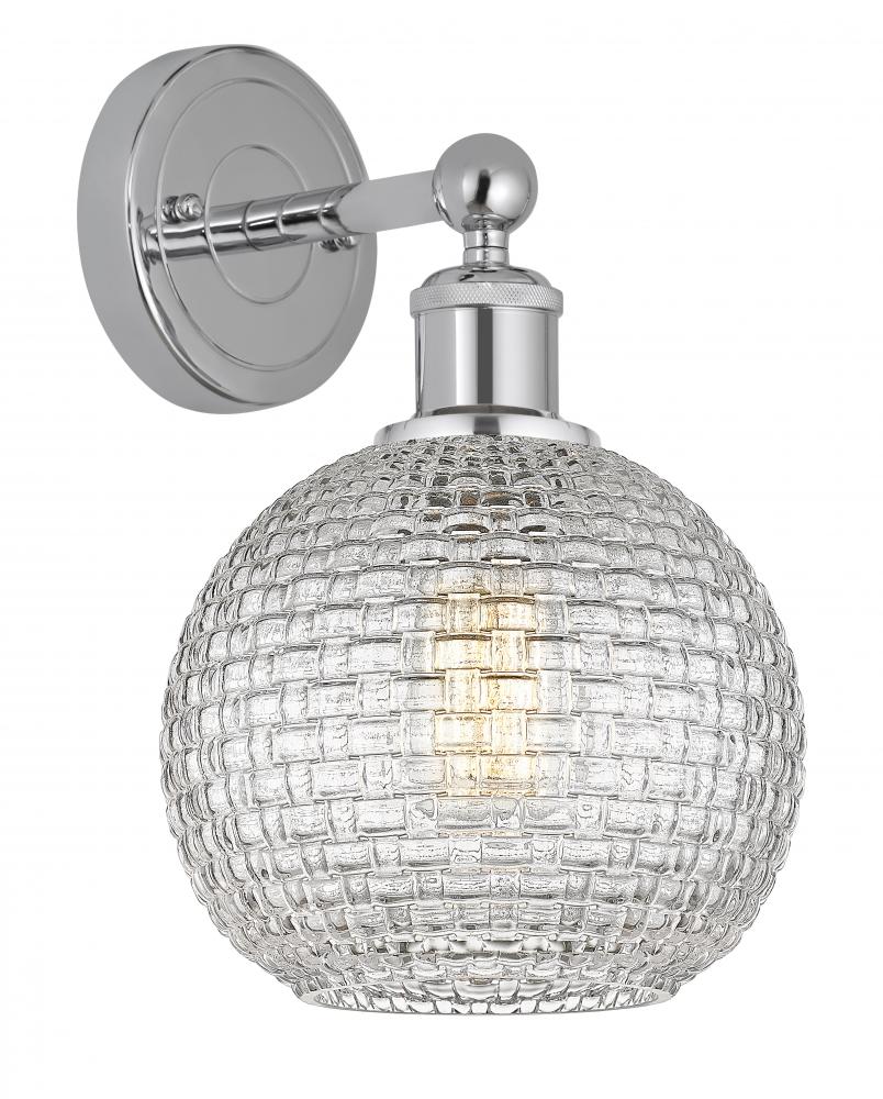 Athens - 1 Light - 8 inch - Polished Chrome - Sconce