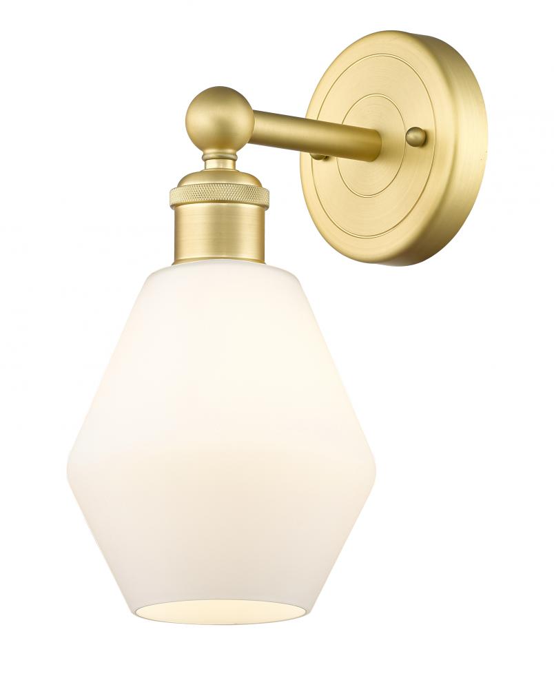 Cindyrella - 1 Light - 6 inch - Satin Gold - Sconce