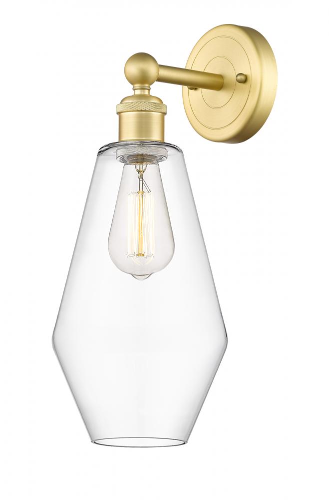 Cindyrella - 1 Light - 7 inch - Satin Gold - Sconce