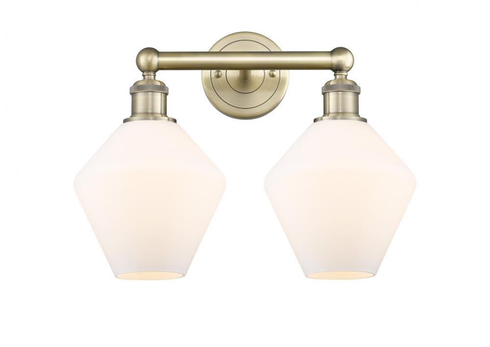 Cindyrella - 2 Light - 17 inch - Antique Brass - Bath Vanity Light