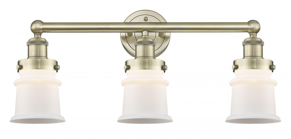 Canton - 3 Light - 23 inch - Antique Brass - Bath Vanity Light