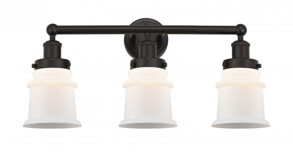 Canton - 3 Light - 23 inch - Oil Rubbed Bronze - Bath Vanity Light