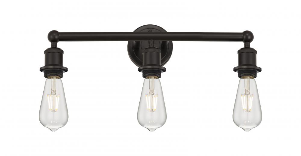 Edison - 3 Light - 20 inch - Oil Rubbed Bronze - Bath Vanity Light