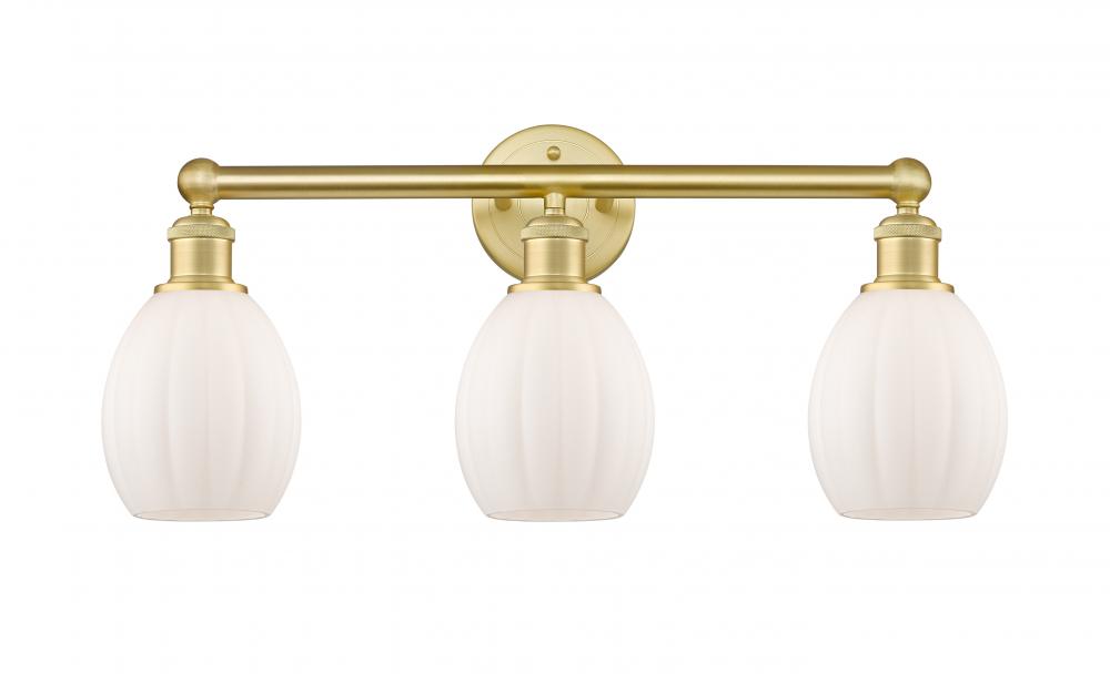 Eaton - 3 Light - 24 inch - Satin Gold - Bath Vanity Light