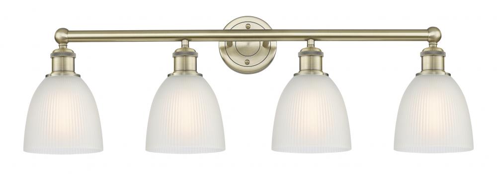 Castile - 4 Light - 33 inch - Antique Brass - Bath Vanity Light