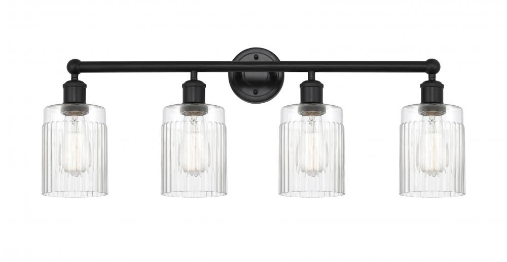 Hadley - 4 Light - 32 inch - Matte Black - Bath Vanity Light