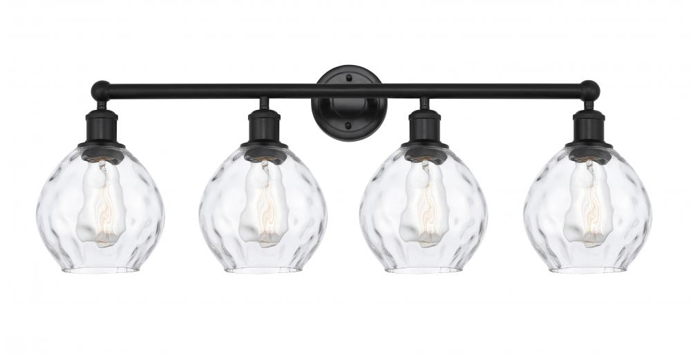 Waverly - 4 Light - 33 inch - Matte Black - Bath Vanity Light