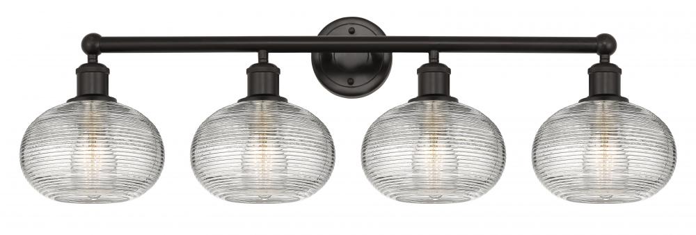 Ithaca - 4 Light - 35 inch - Oil Rubbed Bronze - Bath Vanity Light