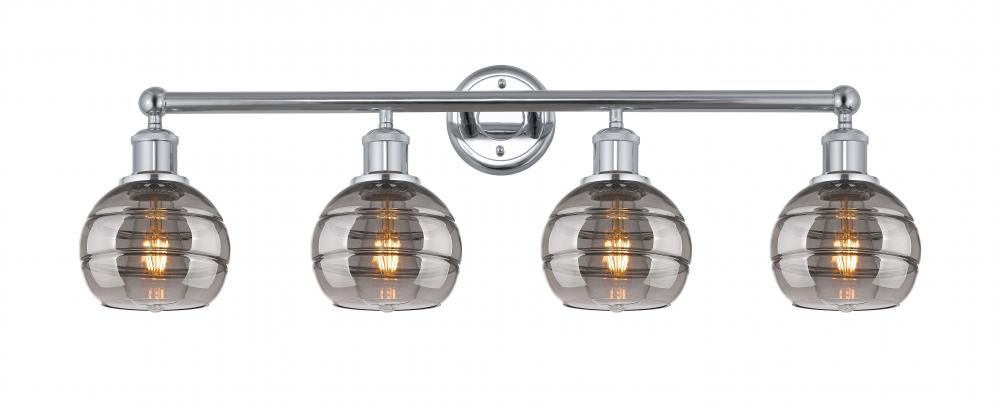 Rochester - 4 Light - 33 inch - Polished Chrome - Bath Vanity Light