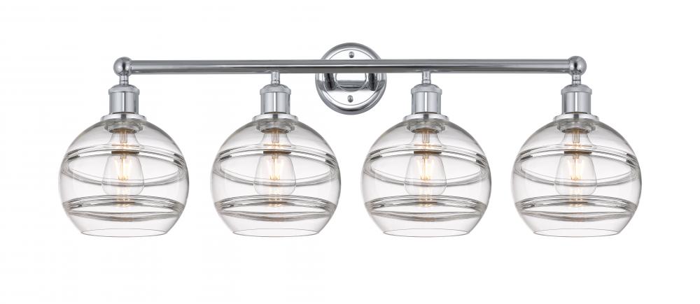 Rochester - 4 Light - 35 inch - Polished Chrome - Bath Vanity Light