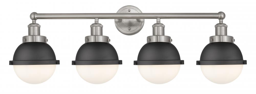 Edison - 4 Light - 34 inch - Satin Nickel - Bath Vanity Light