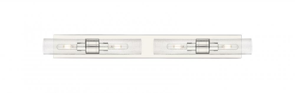 Boreas - 4 Light - 39 inch - Polished Nickel - Bath Vanity Light