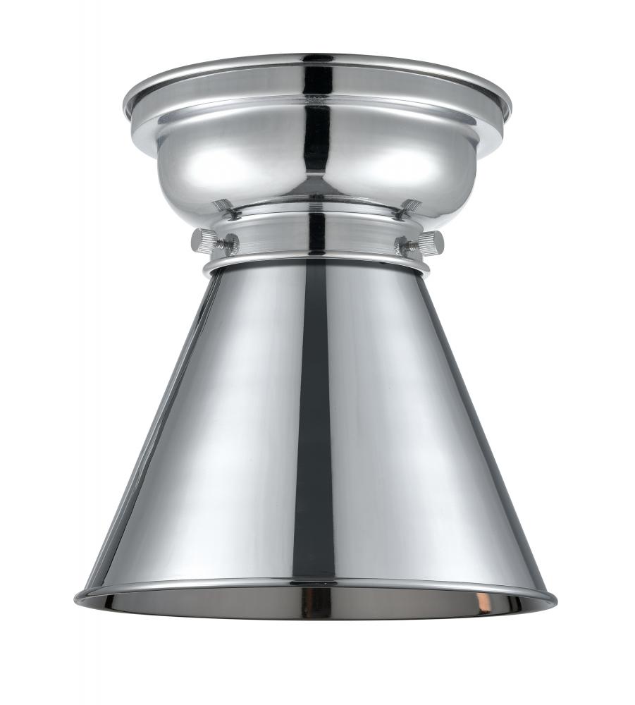 Appalachian - 1 Light - 8 inch - Polished Chrome - Flush Mount