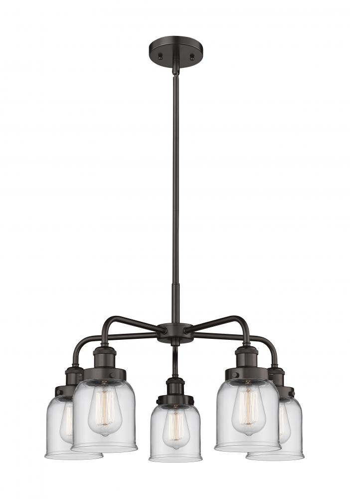 Edison - 5 Light - 24 inch - Oil Rubbed Bronze - Chandelier