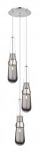 Innovations Lighting 113-452-1P-PN-G452-4SM - Milan - 3 Light - 12 inch - Polished Nickel - Multi Pendant