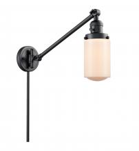 Innovations Lighting 237-BK-G311 - Dover - 1 Light - 5 inch - Matte Black - Swing Arm