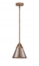 Innovations Lighting 288-1S-AC-M13-AC - Appalachian - 1 Light - 8 inch - Antique Copper - Cord hung - Mini Pendant