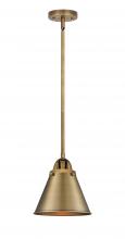 Innovations Lighting 288-1S-BB-M13-BB - Appalachian - 1 Light - 8 inch - Brushed Brass - Cord hung - Mini Pendant