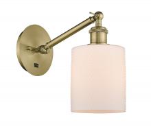 Innovations Lighting 317-1W-AB-G111 - Cobbleskill - 1 Light - 5 inch - Antique Brass - Sconce