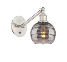 Innovations Lighting 317-1W-SN-G556-6SM - Rochester - 1 Light - 6 inch - Brushed Satin Nickel - Sconce