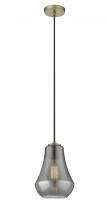 Innovations Lighting 490-1P-BB-G573-7 - Fairfield - 1 Light - 7 inch - Brushed Brass - Cord hung - Mini Pendant