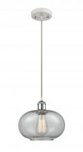  516-1P-WPC-G247 - Gorham - 1 Light - 10 inch - White Polished Chrome - Cord hung - Mini Pendant