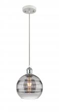 Innovations Lighting 516-1P-WPC-G556-8SM - Rochester - 1 Light - 8 inch - White Polished Chrome - Cord hung - Mini Pendant