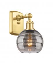 Innovations Lighting 516-1W-SG-G556-6SM - Rochester - 1 Light - 6 inch - Satin Gold - Sconce