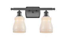  516-2W-OB-G391 - Ellery - 2 Light - 15 inch - Oil Rubbed Bronze - Bath Vanity Light