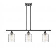 Innovations Lighting 516-3I-OB-G1113 - Cobbleskill - 3 Light - 36 inch - Oil Rubbed Bronze - Cord hung - Island Light