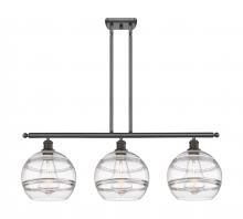 Innovations Lighting 516-3I-OB-G556-10CL - Rochester - 3 Light - 37 inch - Oil Rubbed Bronze - Cord hung - Island Light