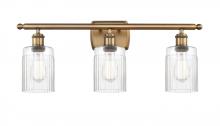  516-3W-BB-G342 - Hadley - 3 Light - 25 inch - Brushed Brass - Bath Vanity Light