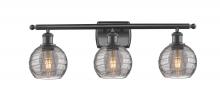 Innovations Lighting 516-3W-OB-G1213-6SM - Athens Deco Swirl - 3 Light - 26 inch - Oil Rubbed Bronze - Bath Vanity Light