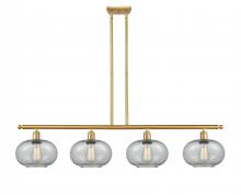 Innovations Lighting 516-4I-SG-G247 - Gorham - 4 Light - 48 inch - Satin Gold - Cord hung - Island Light