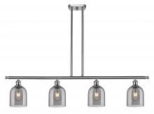 Innovations Lighting 516-4I-SN-G558-6SM - Bella - 4 Light - 48 inch - Brushed Satin Nickel - Cord hung - Island Light