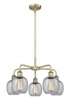 Innovations Lighting 516-5CR-AB-G104 - Belfast - 5 Light - 24 inch - Antique Brass - Chandelier