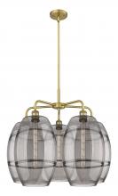 Innovations Lighting 516-5CR-BB-G557-10SM - Vaz - 5 Light - 28 inch - Brushed Brass - Chandelier