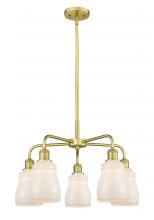  516-5CR-SG-G391 - Ellery - 5 Light - 23 inch - Satin Gold - Chandelier