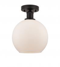 Innovations Lighting 616-1F-OB-G121-8 - Athens - 1 Light - 8 inch - Oil Rubbed Bronze - Semi-Flush Mount