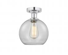 Innovations Lighting 616-1F-PC-G122-8 - Athens - 1 Light - 8 inch - Polished Chrome - Semi-Flush Mount