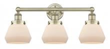  616-3W-AB-G171 - Fulton - 3 Light - 25 inch - Antique Brass - Bath Vanity Light