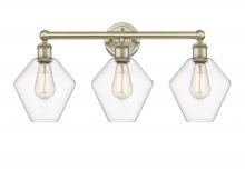  616-3W-AB-G652-8 - Cindyrella - 3 Light - 26 inch - Antique Brass - Bath Vanity Light