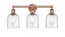  616-3W-AC-G558-6SDY - Bella - 3 Light - 24 inch - Antique Copper - Bath Vanity Light