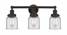  616-3W-OB-G52 - Bell - 3 Light - 23 inch - Oil Rubbed Bronze - Bath Vanity Light